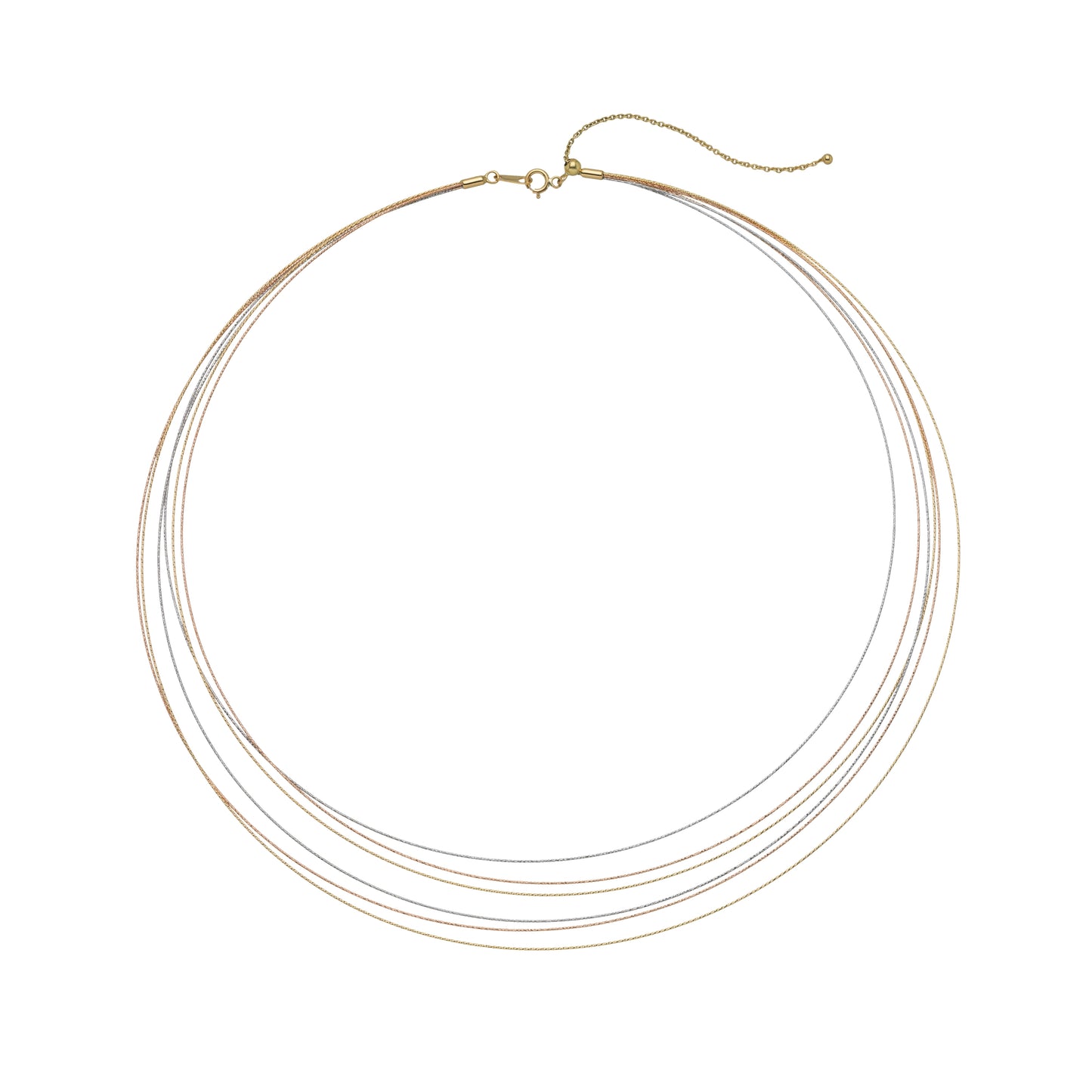 SATURNO 6 Files Necklace