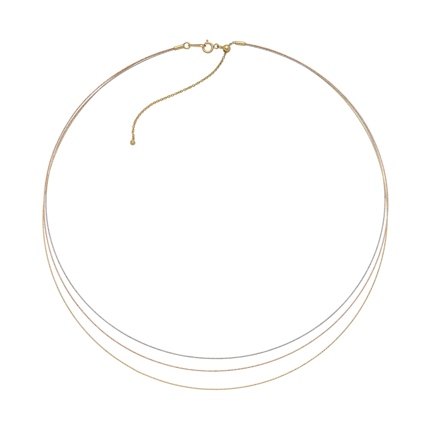 SATURNO 3 File Necklace