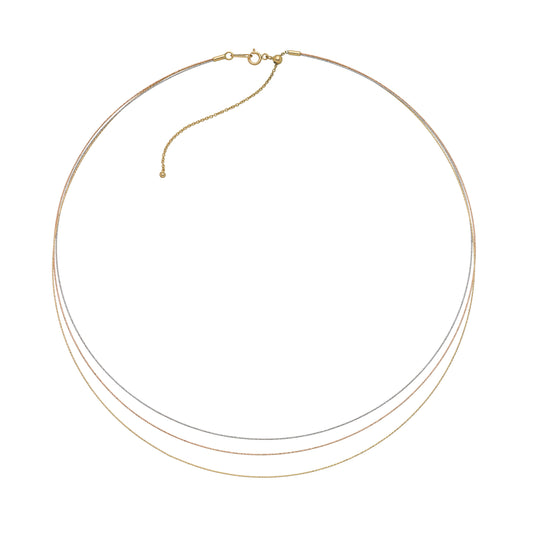 SATURNO 3 File Necklace