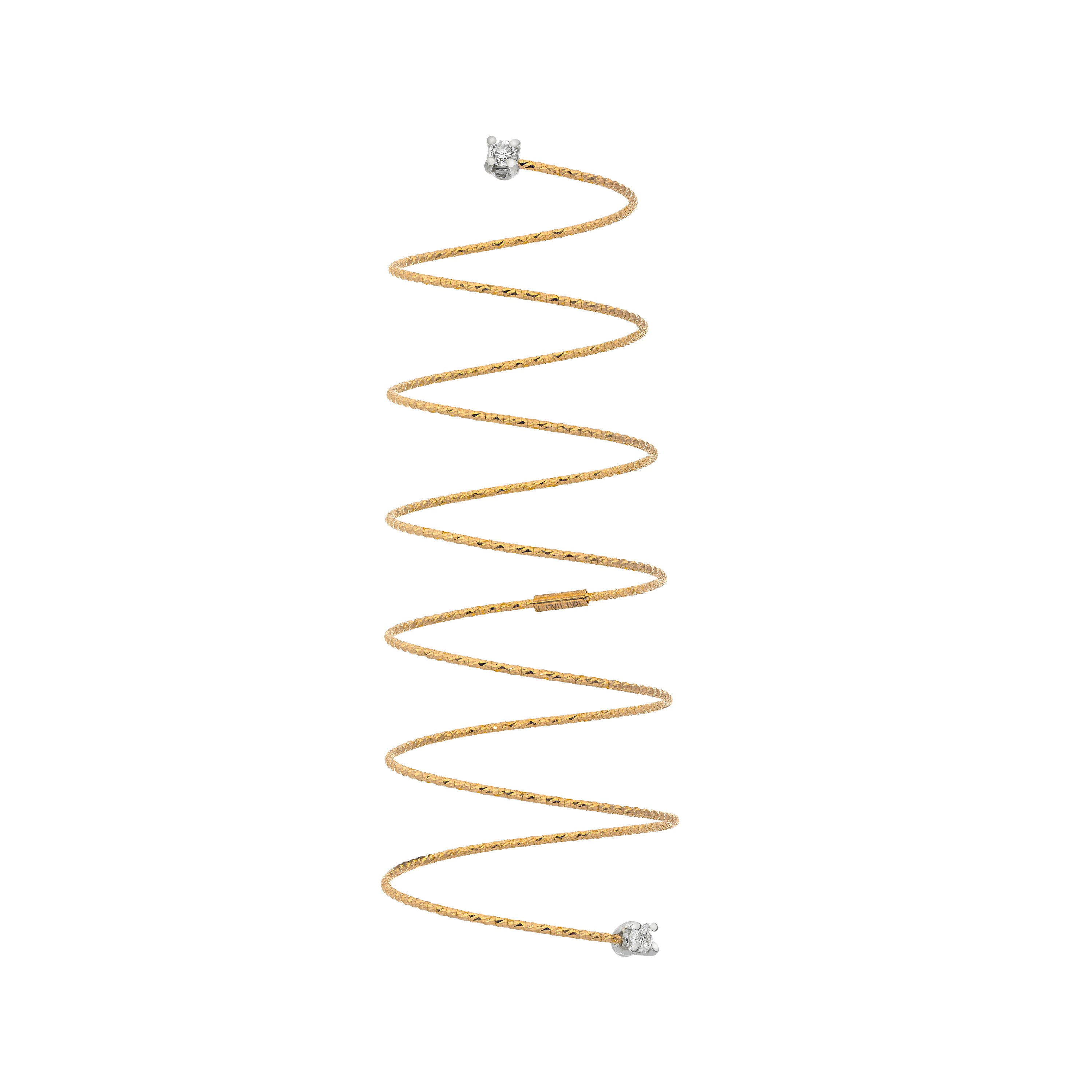 SILENCE Half Spiral Ring