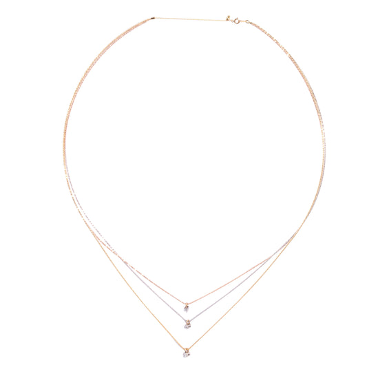 AFRODITE 3 Punti Luce Necklace