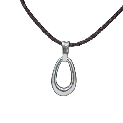 Argentium Silver Eternal Love Loop Pendant