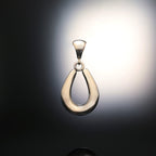 Argentium Silver Eternal Love Loop Pendant