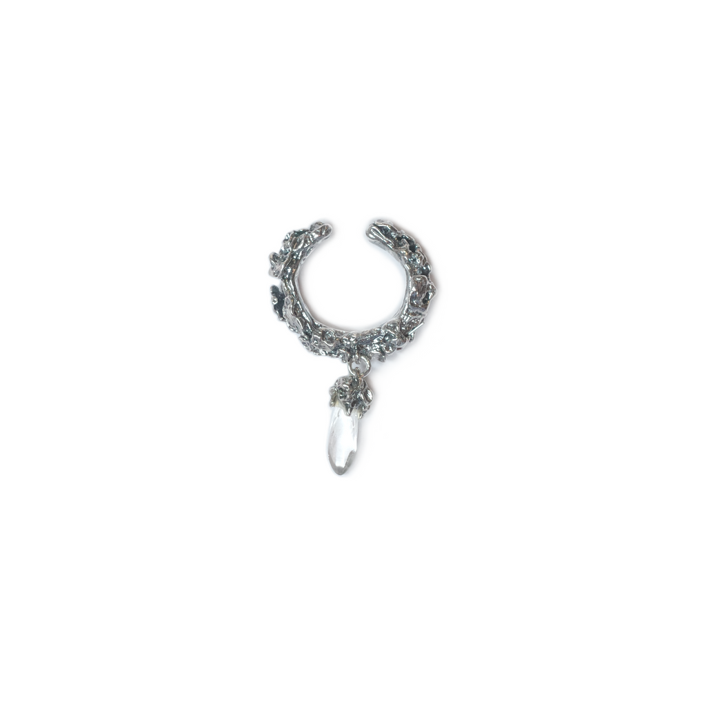 Earcuff with Raw Diamond