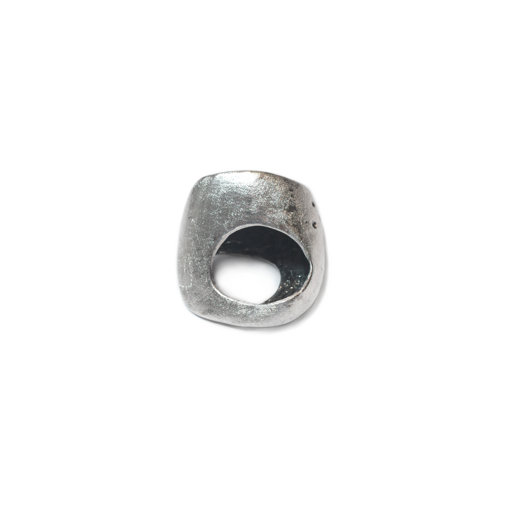 Moon Top 925 Silver Ring
