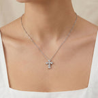 Silver Cross Necklace